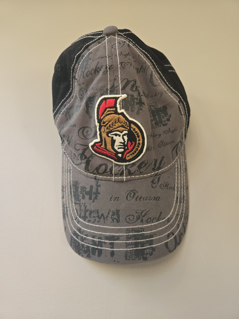 Reebok RBK Ottawa Senators Hockey Night in Ottawa Adjustable NHL Hat Cap